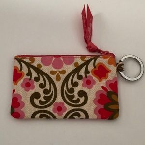 RETIRED Vera Bradley Folkloric Zip ID Case